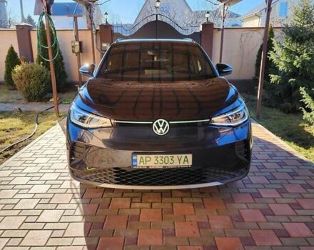 Синий Фольксваген ID.4, объемом двигателя 0 л и пробегом 27 тыс. км за 24000 $, фото 4 на Automoto.ua