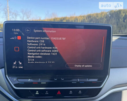 Синий Фольксваген ID.4, объемом двигателя 0 л и пробегом 8 тыс. км за 32500 $, фото 38 на Automoto.ua