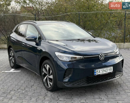 Синий Фольксваген ID.4, объемом двигателя 0 л и пробегом 5 тыс. км за 22499 $, фото 10 на Automoto.ua