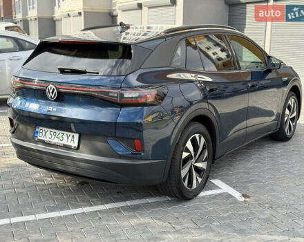Синий Фольксваген ID.4, объемом двигателя 0 л и пробегом 5 тыс. км за 22499 $, фото 3 на Automoto.ua