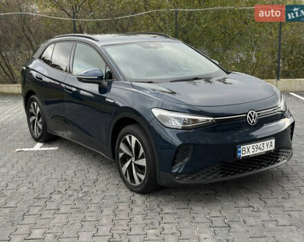 Синий Фольксваген ID.4, объемом двигателя 0 л и пробегом 5 тыс. км за 22499 $, фото 25 на Automoto.ua