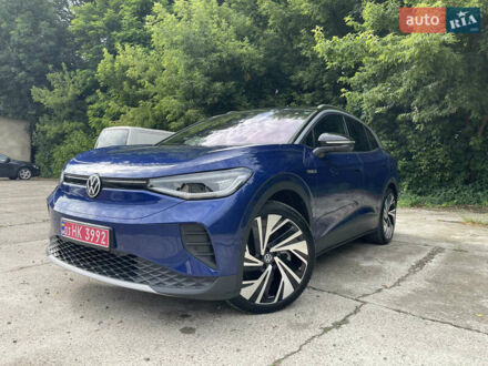 Фольксваген ID.4 2021 в Черновцах на Automoto.ua Синий Фольксваген ID.4, объемом двигателя 0 л и пробегом 43 тыс. км за 23999 $, фото 1 на Automoto.ua