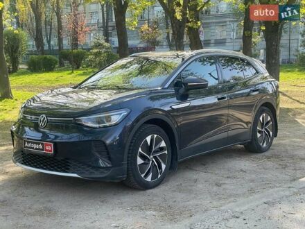 Фольксваген ID.4 2022 в Киеве на Automoto.ua Синий Фольксваген ID.4, объемом двигателя 0 л и пробегом 67 тыс. км за 25990 $, фото 1 на Automoto.ua