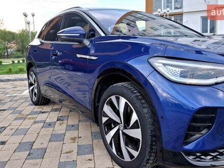 Синий Фольксваген ID.4, объемом двигателя 0 л и пробегом 65 тыс. км за 22500 $, фото 1 на Automoto.ua