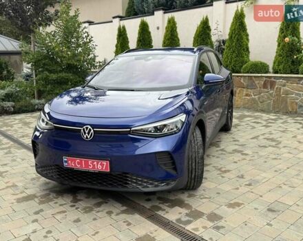 Синий Фольксваген ID.4, объемом двигателя 0 л и пробегом 69 тыс. км за 23999 $, фото 1 на Automoto.ua