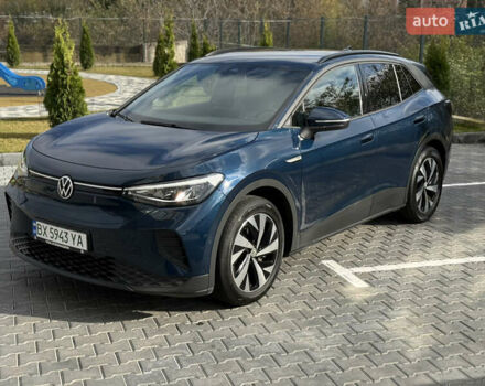 Синий Фольксваген ID.4, объемом двигателя 0 л и пробегом 5 тыс. км за 22499 $, фото 1 на Automoto.ua