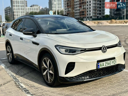 Фольксваген ID.4 Crozz 2021 у Києві на Automoto.ua Білий Фольксваген ID.4 Crozz, об'ємом двигуна 0 л та пробігом 60 тис. км за 21700 $, фото 1 на Automoto.ua