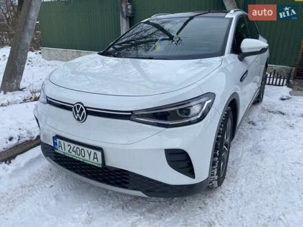 Фольксваген ID.4 Crozz 2022 в Борисполе на Automoto.ua Белый Фольксваген ID.4 Crozz, объемом двигателя 0 л и пробегом 32 тыс. км за 23500 $, фото 1 на Automoto.ua