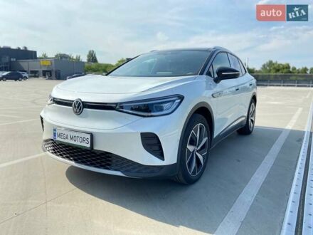 Фольксваген ID.4 Crozz 2022 у Києві на Automoto.ua Білий Фольксваген ID.4 Crozz, об'ємом двигуна 0 л та пробігом 1 тис. км за 36990 $, фото 1 на Automoto.ua