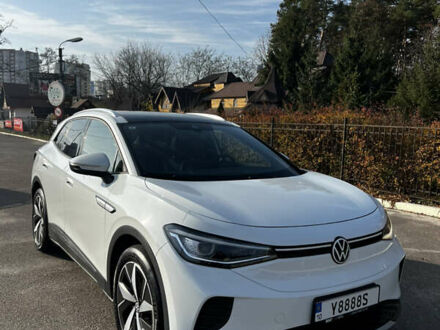 Белый Фольксваген ID.4 Crozz, объемом двигателя 0 л и пробегом 59 тыс. км за 22600 $, фото 1 на Automoto.ua