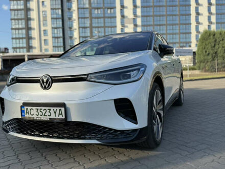 Фольксваген ID.4 Crozz 2023 в Луцке на Automoto.ua Белый Фольксваген ID.4 Crozz, объемом двигателя 0 л и пробегом 26 тыс. км за 30400 $, фото 1 на Automoto.ua