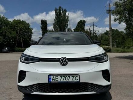 Фольксваген ID.4 Crozz 2023 в Кривом Роге на Automoto.ua Белый Фольксваген ID.4 Crozz, объемом двигателя 0 л и пробегом 20 тыс. км за 27399 $, фото 1 на Automoto.ua