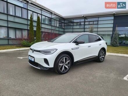 Фольксваген ID.4 Crozz 2024 у Києві на Automoto.ua Білий Фольксваген ID.4 Crozz, об'ємом двигуна 0 л та пробігом 1 тис. км за 26888 $, фото 1 на Automoto.ua