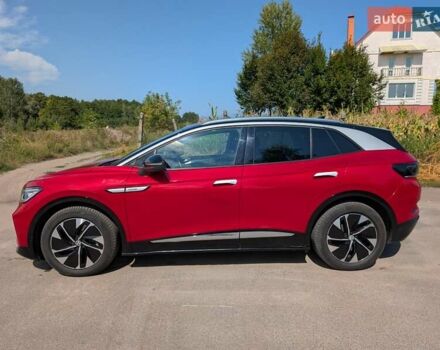 Красный Фольксваген ID.4 Crozz, объемом двигателя 0 л и пробегом 48 тыс. км за 25600 $, фото 4 на Automoto.ua