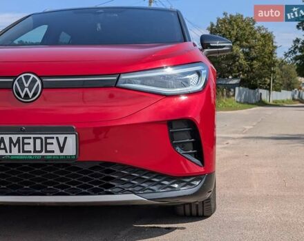 Красный Фольксваген ID.4 Crozz, объемом двигателя 0 л и пробегом 48 тыс. км за 25600 $, фото 2 на Automoto.ua