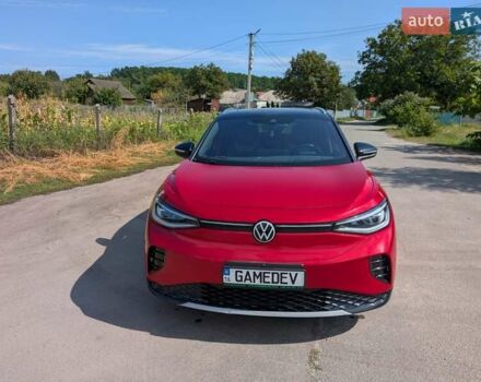 Красный Фольксваген ID.4 Crozz, объемом двигателя 0 л и пробегом 48 тыс. км за 25600 $, фото 3 на Automoto.ua