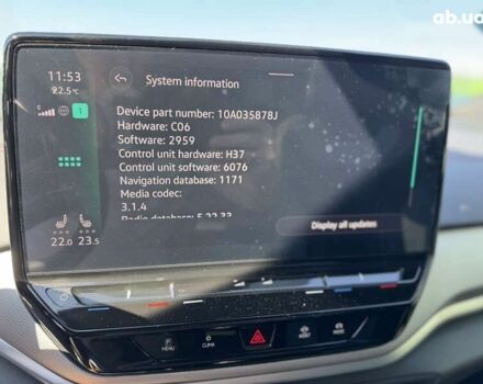 Фольксваген ID.4 Crozz, объемом двигателя 0 л и пробегом 24 тыс. км за 25400 $, фото 19 на Automoto.ua