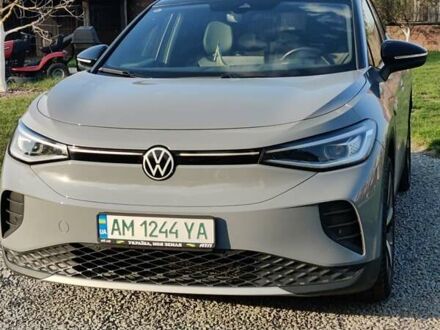 Фольксваген ID.4 Crozz 2022 в Житомире на Automoto.ua Серый Фольксваген ID.4 Crozz, объемом двигателя 0 л и пробегом 54 тыс. км за 24900 $, фото 1 на Automoto.ua