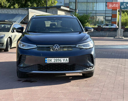 Синий Фольксваген ID.4 Crozz, объемом двигателя 0 л и пробегом 35 тыс. км за 25999 $, фото 1 на Automoto.ua