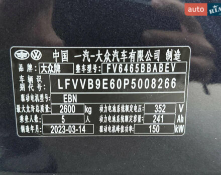 Синій Фольксваген ID.4 Crozz, об'ємом двигуна 0 л та пробігом 40 тис. км за 25000 $, фото 16 на Automoto.ua