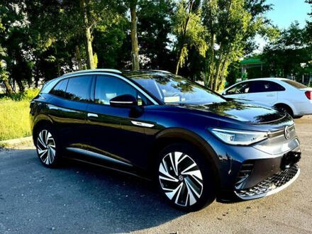 Фольксваген ID.4 Crozz 2022 у Києві на Automoto.ua Синій Фольксваген ID.4 Crozz, об'ємом двигуна 0 л та пробігом 5 тис. км за 28000 $, фото 1 на Automoto.ua