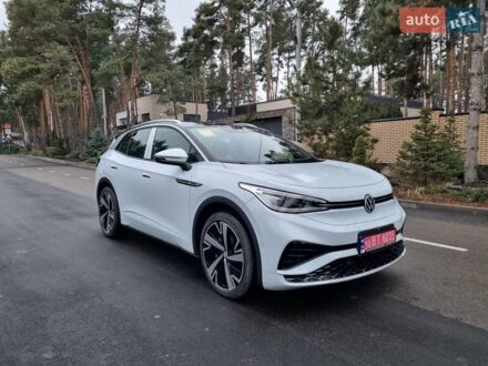 Фольксваген ID.4 X 2023 в Киеве на Automoto.ua Белый Фольксваген ID.4 X, объемом двигателя 0 л и пробегом 1 тыс. км за 29500 $, фото 1 на Automoto.ua