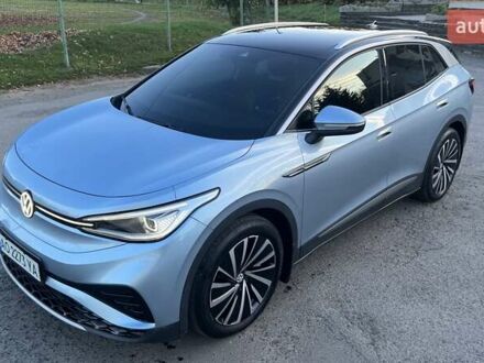 Фольксваген ID.4 X 2021 в Ужгороде на Automoto.ua Синий Фольксваген ID.4 X, объемом двигателя 0 л и пробегом 30 тыс. км за 25999 $, фото 1 на Automoto.ua