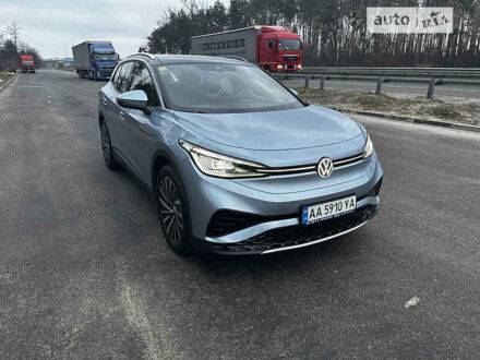 Фольксваген ID.4 X 2021 в Новорад-Волынском на Automoto.ua Синий Фольксваген ID.4 X, объемом двигателя 0 л и пробегом 7 тыс. км за 33900 $, фото 1 на Automoto.ua