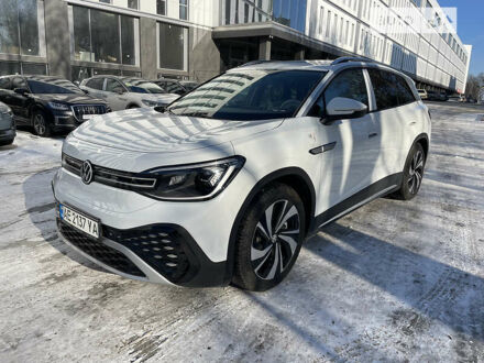 Фольксваген ID.6 Crozz 2022 в Днепре (Днепропетровске) на Automoto.ua Белый Фольксваген ID.6 Crozz, объемом двигателя 0 л и пробегом 2 тыс. км за 37999 $, фото 1 на Automoto.ua