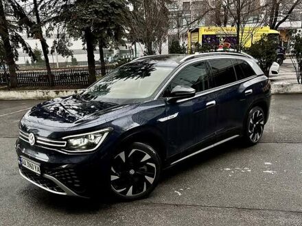 Фольксваген ID.6 Crozz 2021 в Киеве на Automoto.ua Синий Фольксваген ID.6 Crozz, объемом двигателя 0 л и пробегом 3 тыс. км за 48900 $, фото 1 на Automoto.ua