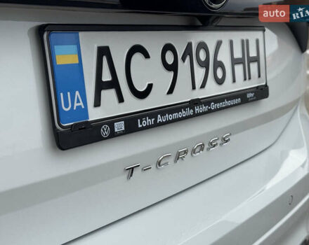 Білий Фольксваген T-Cross, об'ємом двигуна 1.5 л та пробігом 25 тис. км за 29499 $, фото 24 на Automoto.ua