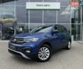 Синий Фольксваген T-Cross, объемом двигателя 1 л и пробегом 35 тыс. км за 19300 $, фото 1 на Automoto.ua