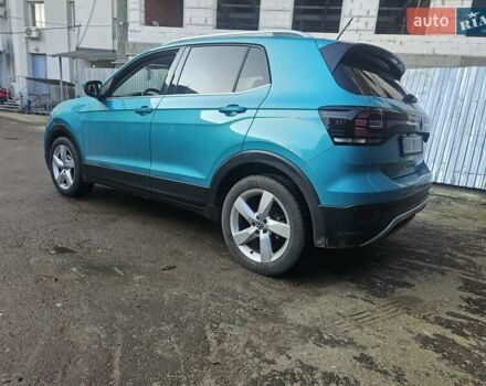 Синий Фольксваген T-Cross, объемом двигателя 1 л и пробегом 57 тыс. км за 19500 $, фото 5 на Automoto.ua