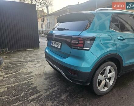 Синий Фольксваген T-Cross, объемом двигателя 1 л и пробегом 57 тыс. км за 19500 $, фото 4 на Automoto.ua