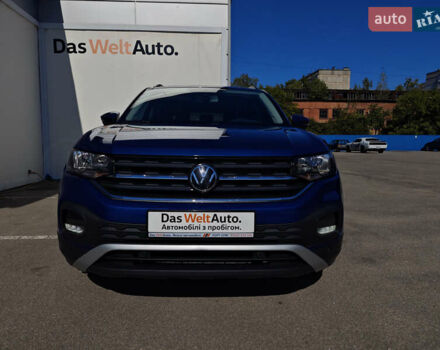 Синий Фольксваген T-Cross, объемом двигателя 1 л и пробегом 25 тыс. км за 17787 $, фото 7 на Automoto.ua