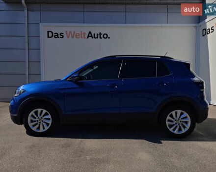 Синий Фольксваген T-Cross, объемом двигателя 1 л и пробегом 25 тыс. км за 17787 $, фото 1 на Automoto.ua