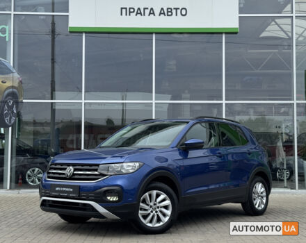 Синий Фольксваген T-Cross, объемом двигателя 1 л и пробегом 35 тыс. км за 19700 $, фото 1 на Automoto.ua