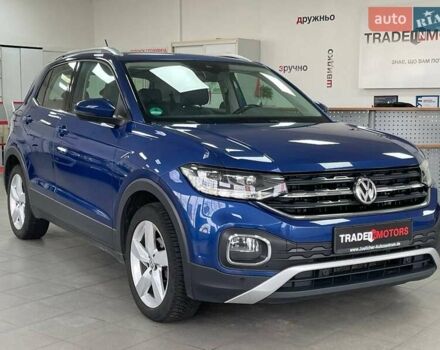 Синий Фольксваген T-Cross, объемом двигателя 1.6 л и пробегом 135 тыс. км за 19990 $, фото 1 на Automoto.ua