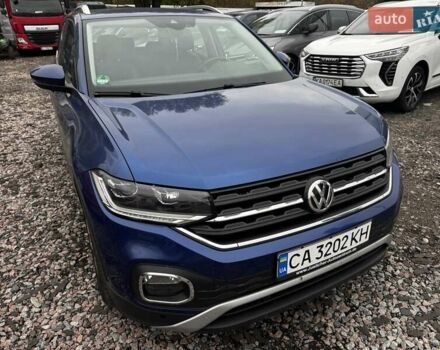 Синій Фольксваген T-Cross, об'ємом двигуна 1.6 л та пробігом 137 тис. км за 19950 $, фото 1 на Automoto.ua