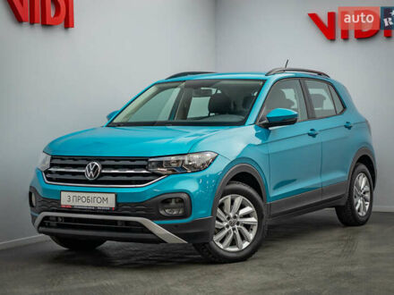 Фольксваген T-Cross 2020 у Києві на Automoto.ua Синій Фольксваген T-Cross, об'ємом двигуна 1 л та пробігом 95 тис. км за 20531 $, фото 1 на Automoto.ua