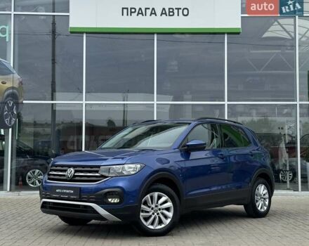 Синий Фольксваген T-Cross, объемом двигателя 1 л и пробегом 35 тыс. км за 19300 $, фото 1 на Automoto.ua