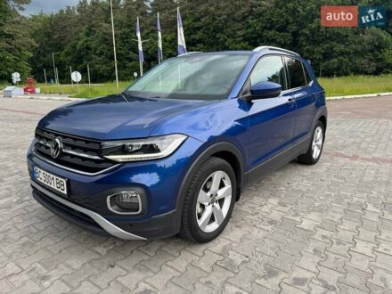 Фольксваген T-Cross 2021 у Львові на Automoto.ua Синій Фольксваген T-Cross, об'ємом двигуна 1 л та пробігом 73 тис. км за 22300 $, фото 1 на Automoto.ua