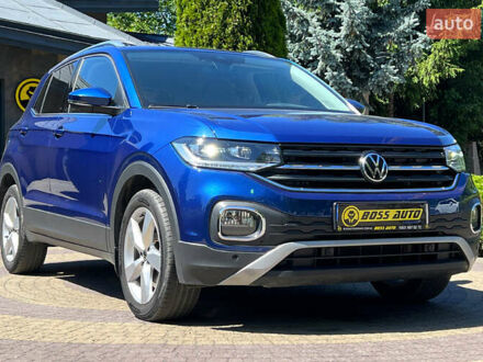 Фольксваген T-Cross 2021 в Львове на Automoto.ua Синий Фольксваген T-Cross, объемом двигателя 1 л и пробегом 73 тыс. км за 19700 $, фото 1 на Automoto.ua