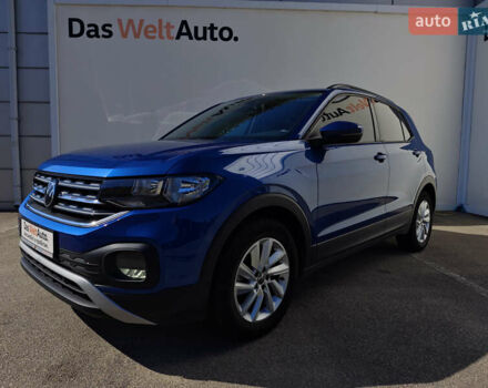 Синий Фольксваген T-Cross, объемом двигателя 1 л и пробегом 25 тыс. км за 17787 $, фото 1 на Automoto.ua