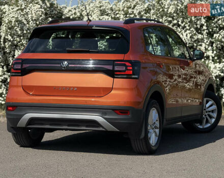 Оранжевый Фольксваген T-Cross, объемом двигателя 1 л и пробегом 79 тыс. км за 18500 $, фото 13 на Automoto.ua