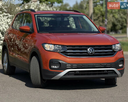 Фольксваген T-Cross 2021 в Кривом Роге на Automoto.ua Оранжевый Фольксваген T-Cross, объемом двигателя 1 л и пробегом 79 тыс. км за 18500 $, фото 3 на Automoto.ua