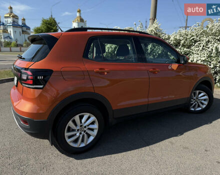 Фольксваген T-Cross 2021 в Кривом Роге на Automoto.ua Оранжевый Фольксваген T-Cross, объемом двигателя 1 л и пробегом 79 тыс. км за 18500 $, фото 20 на Automoto.ua