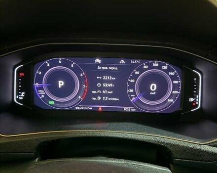 Черный Фольксваген Ти-Рок, объемом двигателя 1.5 л и пробегом 90 тыс. км за 24000 $, фото 7 на Automoto.ua