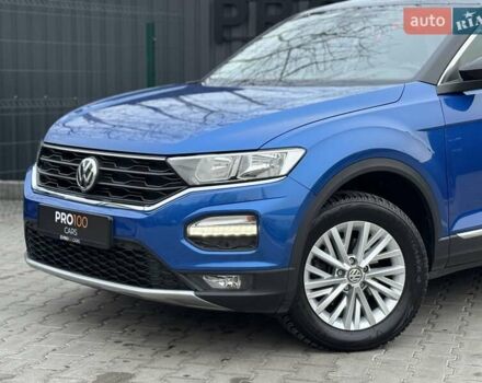 Синий Фольксваген Ти-Рок, объемом двигателя 1.5 л и пробегом 96 тыс. км за 18400 $, фото 1 на Automoto.ua