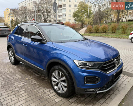 Синий Фольксваген Ти-Рок, объемом двигателя 1.5 л и пробегом 58 тыс. км за 19999 $, фото 1 на Automoto.ua